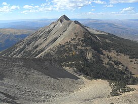 Photo of West Beckwith Mountain.