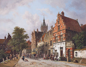 A View In Delft