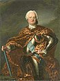 Stanislaus I. Leszczyński als König von Polen mit der Schärpe des Ordens vom Weißen Adler, Gemälde von Jean-Marc Nattier
