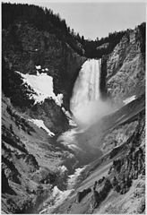 Lower Falls by Ansel Adams, 1941