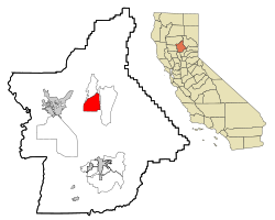 Location within Butte County and California
