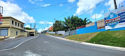 Puerto Rico Highway 798 south in Río Cañas, Caguas