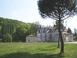 The château in Acquigny