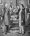 George Brown and John A. MacDonald Meet to Inaugurate Confederation.