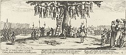 Plate 11: La pendaison (The Hanging)