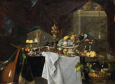 A Table of Desserts, 1640, Louvre Museum, Paris.