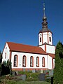 St. Nikolai-Kirche (Kirche (mit Ausstattung), Kirchhof mit Einfriedung, Grabmalen und Kriegerdenkmal für die Gefallenen des 1. Weltkrieges)