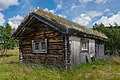 Juli: Hütte in der schwedischen Gemeinde Berg, fotografiert im Juli 2013
