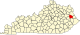 Johnson County map