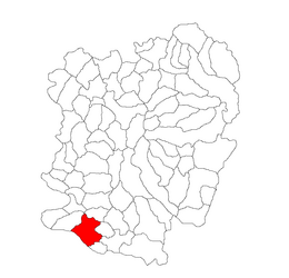 Location in Caraș-Severin County