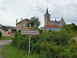 The church in Mont-Laurent