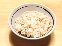 Mugimeshi, Japanese steamed barley rice