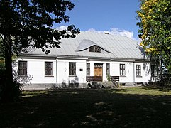 Manor in the Poświętne district, home of Polish novelist and Nobel Prize laureate Henryk Sienkiewicz in the 1860s