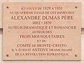 Alexandre Dumas lived in the street from 1829 to 1831.