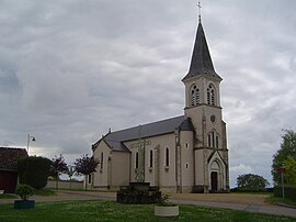 The church in Saint-Ouen-sur-Loire