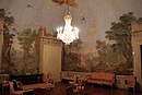 Jagdzimmer mit Fresken von Giuseppe del Moro (Appartement Großherzog Leopolds)
