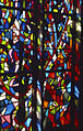 Tree of Jesse on stained glass windows by Sergio de Castro for the Collégiale de Romont (Switzerland), 1980.