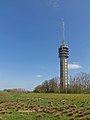 Zwischen Haren und Dieden, der Turm (de Alticom-toren) des Ravensteinsedijk