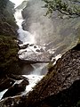 Wasserfall des Aua da Fedoz bei Isola