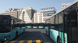 Al Ghanim Mowasalat's main bus station