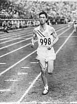 Horace Ashenfelter – Olympiasieger von 1952 – ausgeschieden als Sechster des ersten Vorlaufs
