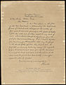 Image 8Lithographic facsimile of the Bixby letter, by Huber's Museum