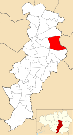 Clayton and Openshaw electoral ward within Manchester City Council