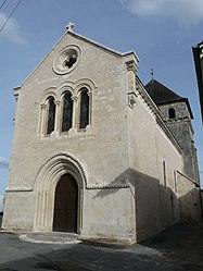 The church in Coulaures