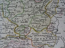 The County of Lippe in the late 18th century