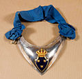 Swedish gorget model 1799 for the officer of the day. Swedish Army Museum.