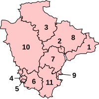 Parliamentary constituencies in Devon in 2005