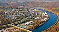 Aerial view of Donora, Pennsylvania