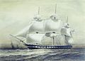Russian frigate Pallada, 1847 Central Naval Museum