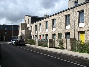 The Passivhaus Goldsmith Street development in Norwich, England by Mikhail Riches (2019). Winner of the 2019 Stirling Prize.