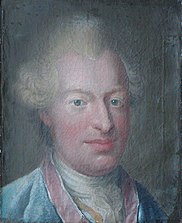 Johann Friedrich Struensee, etwa 1770 von Christian August Lorentzen gemaltes Porträt