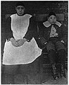 18-year-old sister and 9-year-old brother, 1917