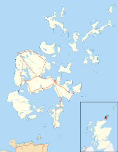 Burwick is located in Orkney Islands
