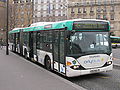 Ein Orlybus an der Endhaltestelle Denfert-Rochereau