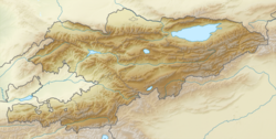1889 Chilik earthquake is located in Kyrgyzstan
