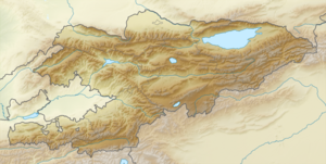 Özgön is located in Kyrgyzstan