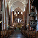 Roskilde Cathedral with Romanesque and Gothic features (1175–1460)