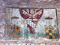 Santa Balbina in Rome: Coat of arms of Pope Innocent VIII (1473-1474) in the portico