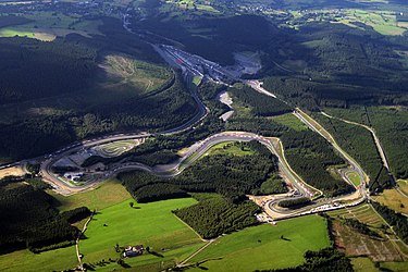 The Circuit de Spa-Francorchamps, host of the Belgian Grand Prix