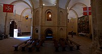 Interior of the Church of la Vera Cruz (Segovia).