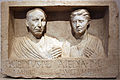 The Grave relief of Publius Aiedius and Aiedia, 30 BC, Pergamon Museum (Berlin)