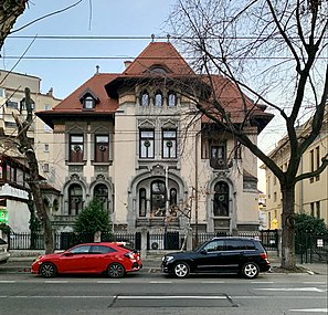 A. Mincu House, Bucharest, by Arghir Culina, 1910[20]