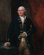Admiral Thomas Graves, painted by Thomas Gainsborough