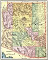 Image 11898 map of the Arizona Territory (from History of Arizona)