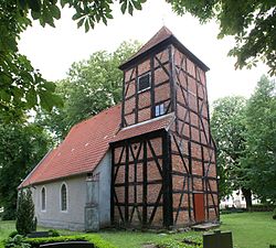 Village church in Blesewitz