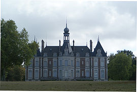 The chateau in Breteau